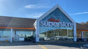 An Atlantic Superstore, which is owned by parent company Loblaws, is pictured in Saint John on May 1, 2024.