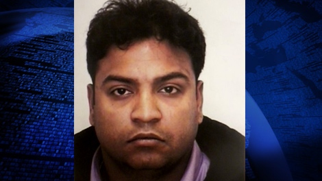 Toronto Police have released this photo of Seran Kasilingham, 28, who also goes by the nickname 'Kutty Shawn.'