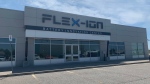 The Flex-Ion Battery Innovation Centre in Windsor, Ont. is seen on May 1, 2024. (Sanjay Maru/CTV News Windsor)