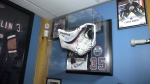 Oilers fan has shrine to goaltenders