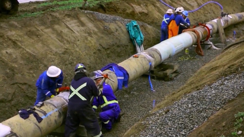 Trans Mountain pipeline expansion taps turned on