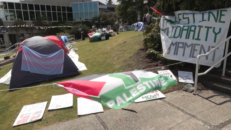Pro-Palestinian camps expand to more campuses 