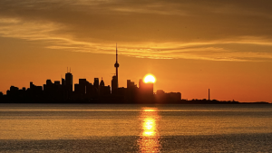 Toronto Morning sunrise 