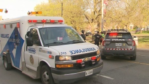 An adult and child were seriously injured after they were struck by the driver of a vehicle in midtown Toronto Thursday morning.