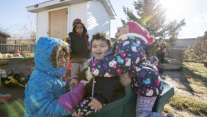 Children at play at a child-care centre. (Communications Nova Scotia / File)