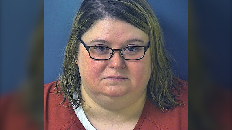 Heather Pressdee, a nurse from Pennsylvania, played a role in the deaths of at least 17 patients who lived in five health facilities between 2020 and 2023, prosecutors said. (Pennsylvania Attorney General's Office via AP)