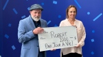 Astrologer and horoscope writer Robert Gareau won the $1,000-a-day-for-life jackpot from Loto-Quebec. (Stephane Giroux, CTV News)