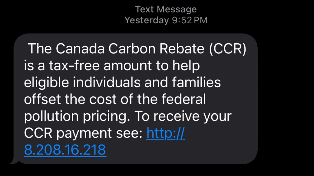 Carbon Rebate Scam