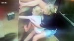 Little girl gets arm stuck in elevator door
