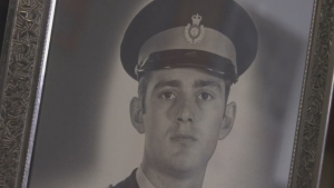 OPP Const. Vaughn B. McKay died in a car crash while on duty in 1973. May 2, 2024 (Sergio Arangio/CTV Northern Ontario)