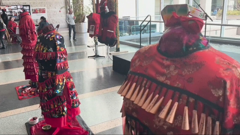 CTV's Sam Houpt has more on an event taking place in Ottawa ahead of Red Dress Day. 