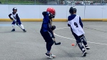 The Nova Scotia minor ball hockey league kicked off its sixth season on Saturday. (Mike Lamb/ CTV News)