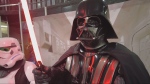 Darth Vader was at the K-Town Collectables Expo on for Star Wars Day - May the Fourth. (Daniel J. Rowe, CTV News)