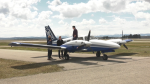 Mount Royal University hosted Aviation Day at its Springbank campus on May 4, 2024. (CTV News) 