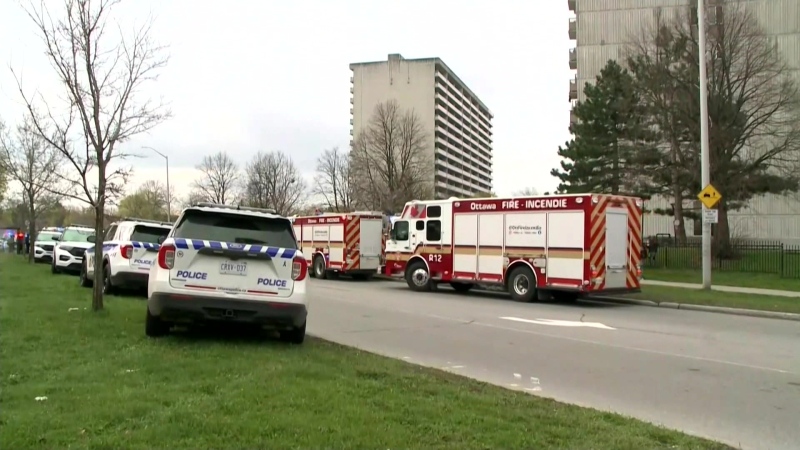Second fire in days at Ottawa highrise building