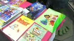 Comic books on display at Another Dimension Comics in Calgary on May 4, 2024. (Darren Wright/CTV News Edmonton)