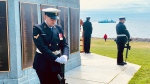 The 79th anniversary of the Battle of the Atlantic ceremony took place at Point Pleasant Park in Halifax on May 5, 2024. (Mike Lamb/CTV Atlantic)