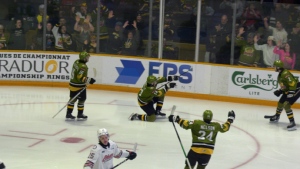 The North Bay Battalion have beaten the Oshawa Generals 6-1 to push their OHL Conference Championship series to a Game 7. (Eric Taschner/CTV News Northern Ontario)