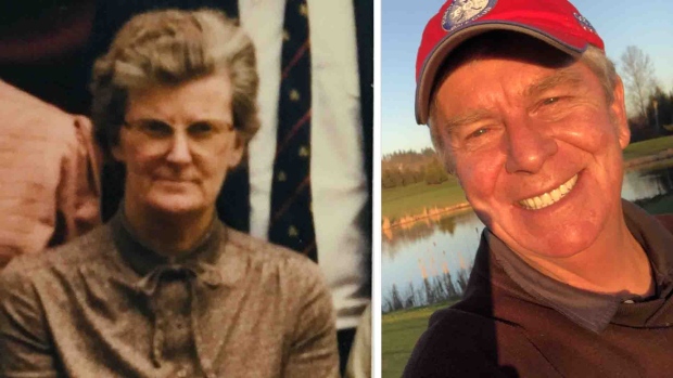 After his adopted mother passed away, Dave Rogers decided it was time to learn more about his birth mother, Joy Sproston (left), and where he came from. (Dave Rogers)