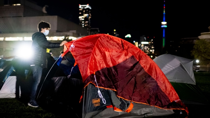 CTV National News: Protest encampments expand 