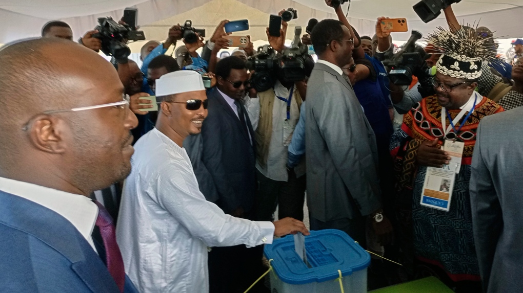 Chad interim President Mahamat Deby Itno