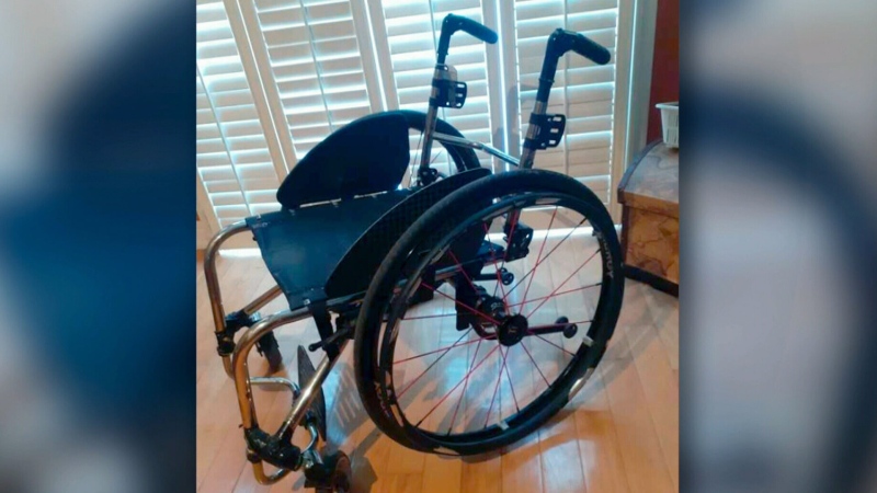 A wheelchair is shown in this file image. 