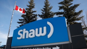 A Shaw Communications sign at the company's headquarters in Calgary, Wednesday, Jan. 14, 2015. (THE CANADIAN PRESS/Jeff McIntosh)