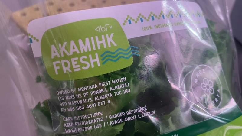 Akamihk Fresh is the brainchild of the Montana First Nation, made possible with a grant from the provincial government.
