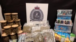 Officers with the New Brunswick Department of Justice and Public Safety seized cannabis products in Saint John. (Source: Department of Justice and Public Safety)