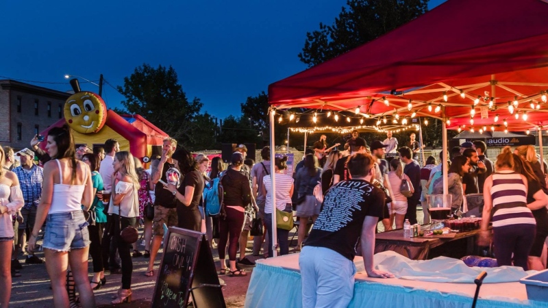 Calgary's Inglewood Night Market is shown in a 2018 photo. (Facebook/Inglewood Night Market)