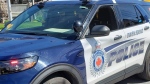 An Owen Sound Police cruiser is pictured. (File Image/Owen Sound Police Service)