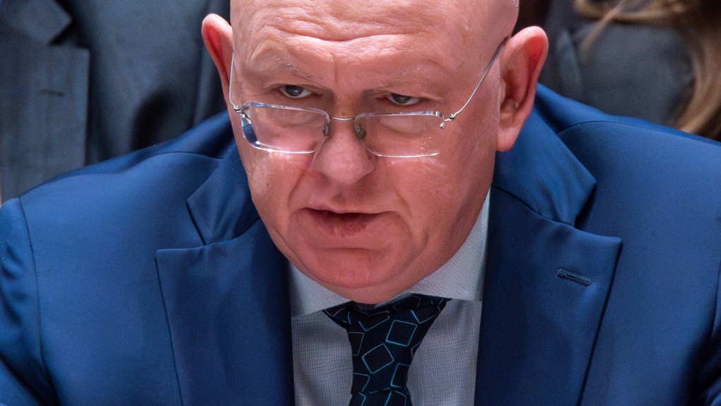 Russia UN Representative Vassily Nebenzia