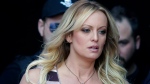 Stormy Daniels arrives at an event in Berlin, on Oct. 11, 2018. (Markus Schreiber / AP Photo, File)