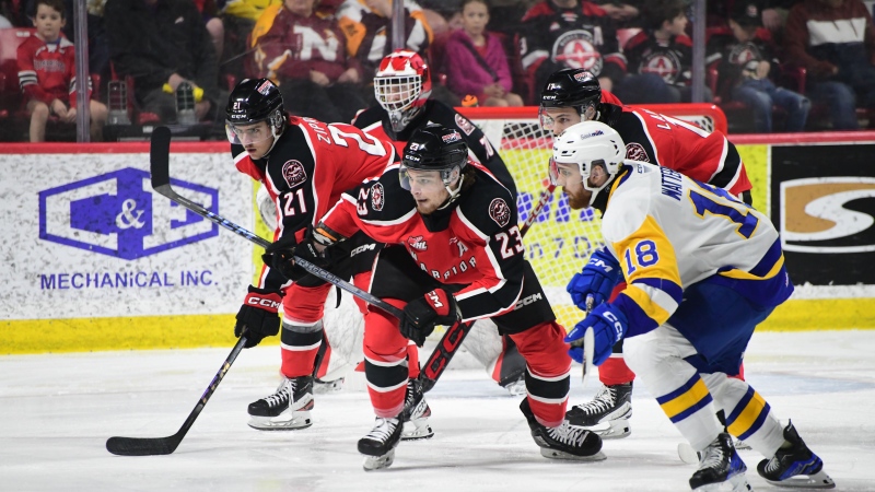 The Saskatoon Blades and Moose Jaw Warriors will faceoff in game seven of the eastern final Tuesday night. (Moose Jaw warriors) 