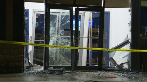 Calgary police were called to a Napa Auto Parts store in the early morning hours of May 7, 2024, after reports a vehicle had tried to smash its way inside.