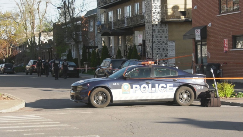 A 25-year-old man is in hospital after a stabbing in Montreal's Rosemont-La-Petite-Patrie borough. (Pedro Querido/CTV News)