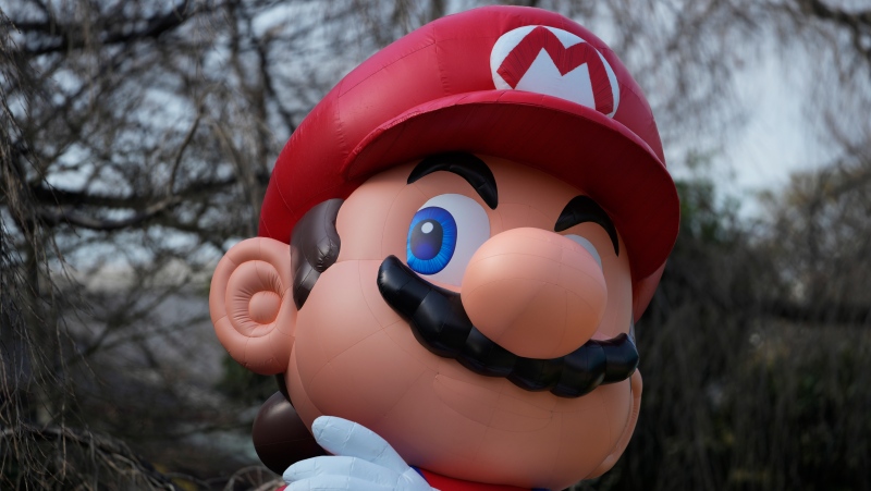 Super Nintendo World is shown in Tokyo on Feb. 15, 2024. (Hiro Komae / AP Photo)