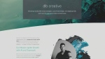 A screenshot of the DLB Creative website is pictured.