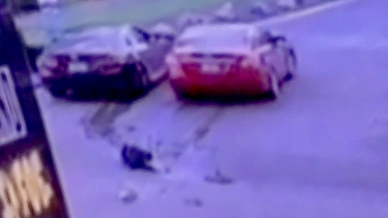 Woman crashes car chasing after thief 