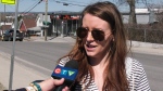 Vanessa Landers heard gunshots that sounded like fireworks in Timmins. May 7, 2024 (Lydia Chubak/CTV Northern Ontario)