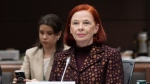 CEO and president Catherine Tait will appear before the Heritage committee on May 7, 2024. (Adrian Wyld/The Canadian Press)