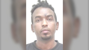 Abdirahman Hussein, 40, is wanted by Calgary police for sexual assault and a DNA warrant. (Supplied)