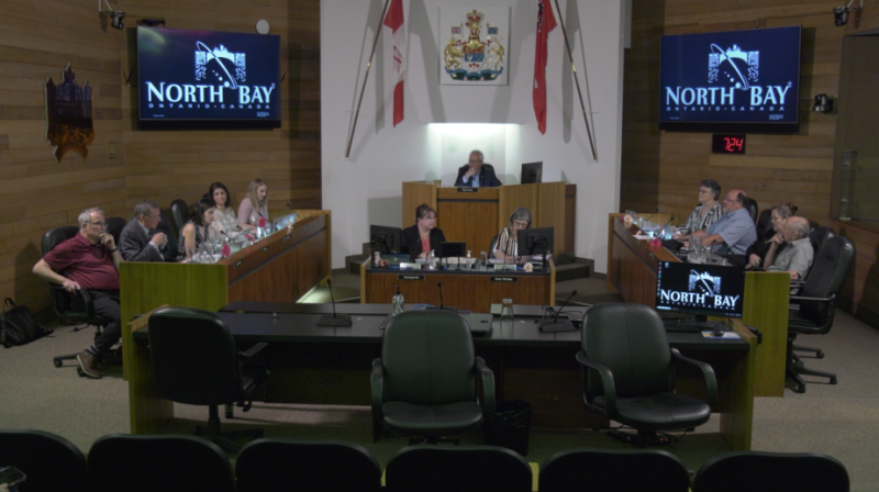 North Bay city council. May 7, 2024 (Eric Taschner/CTV Northern Ontario)