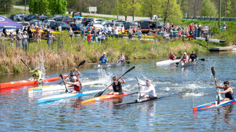 2023 Marsh Mash race, Ontario's fourth-oldest Marathon Canoe and Kayak Race in Bradford Ont. (Andrew Welburn/ Marsh Mash Website)