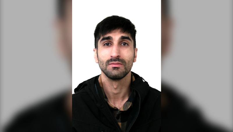 Lethbridge police say Salar Dalair Khan, 31, who was wanted for failing to comply with an order stemming from a number of convictions, has turned himself in. (Photo: Lethbridge police)