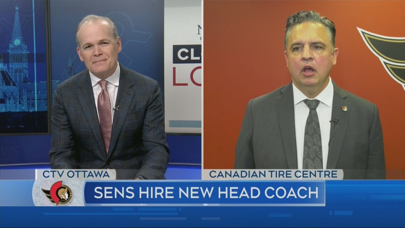 One-on-one with Sens new head coach