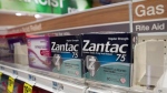 Packages of Zantac are pictured in this 2019 file photo. (AP Photo/Mark Lennihan)