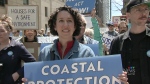 Protest held for N.S. coastal protection