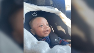 Three-month-old Aditya Vivaan Golkunath was one of four people killed in a wrong-way crash on Highway 401 in Whitby on May 29. (Supplied photo)