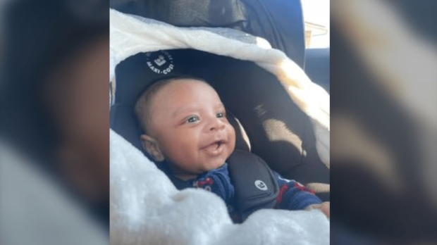 Three-month-old Aditya Vivaan Golkunath was one of four people killed in a wrong-way crash on Highway 401 in Whitby on May 29. (Supplied photo)